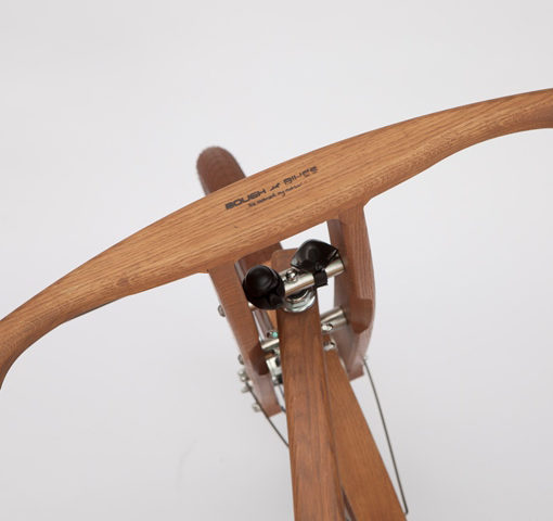 Syltfisch Holzfahrrad Designer Rad aus Eichenholz