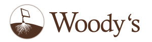 Woody's Logo mit Schriftzug